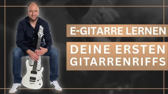 E-Gitarre lernen mit YouTube: Dein kostenloser Lernpfad
