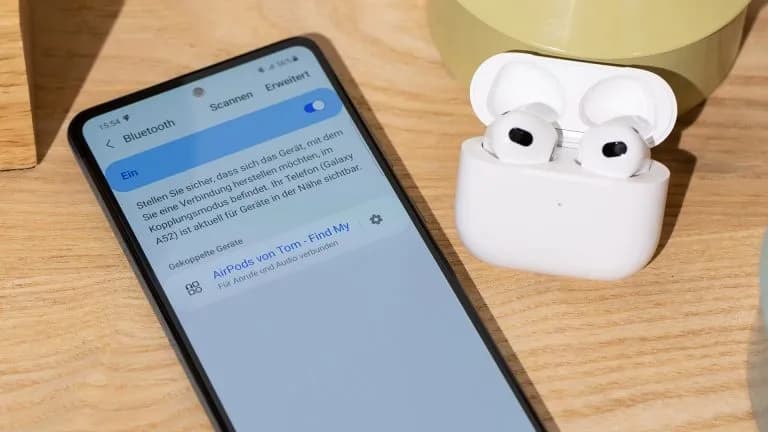 AirPods mit Android: Kompatibel? Funktionen, Nachteile & Apps erklärt