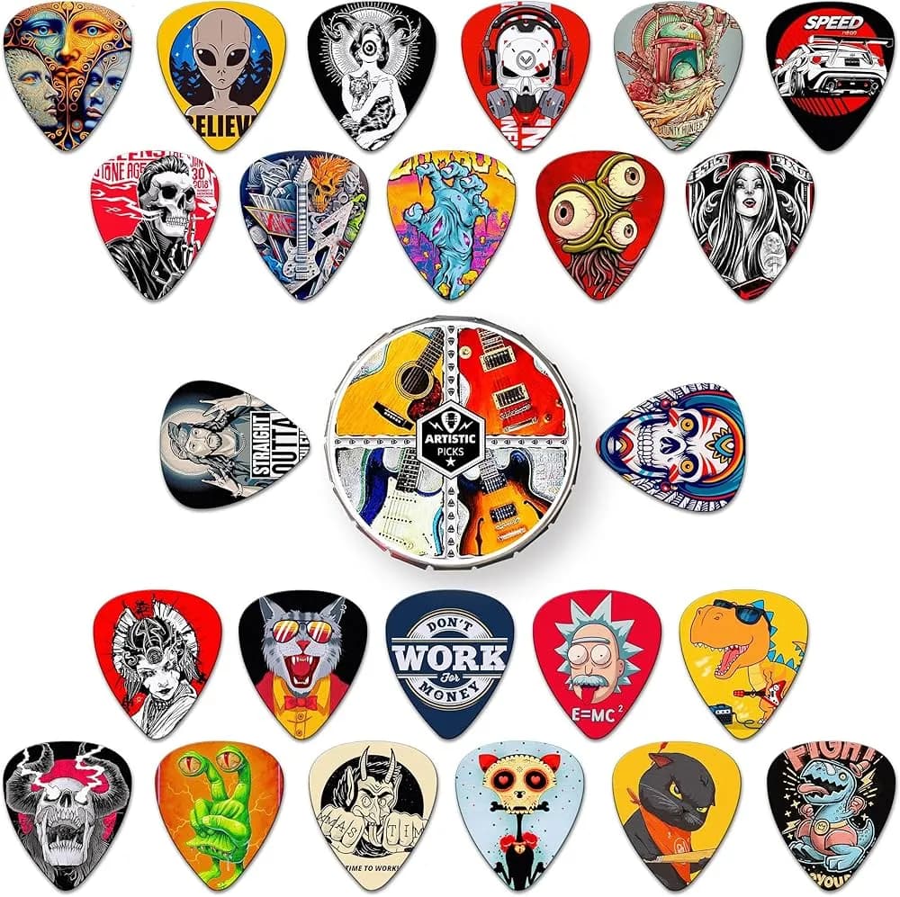 Gitarrenplektrum: So finden Sie das perfekte für Ihren Sound